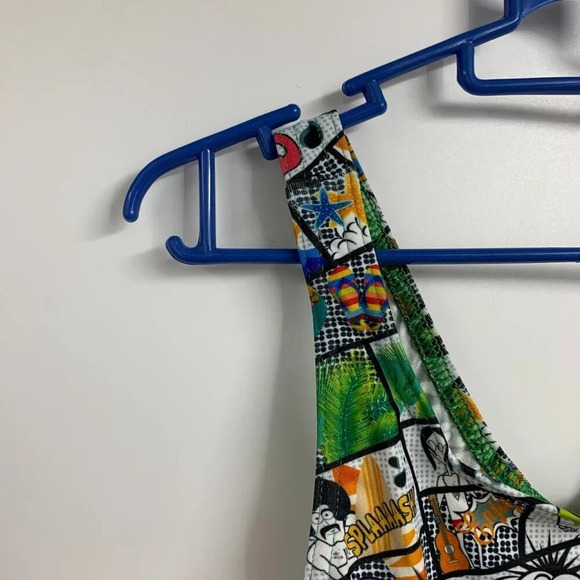 Arena Women's Summer Comic Swim Tech On Piece Swimsuit Size 22 NWT - Picture 5 of 16